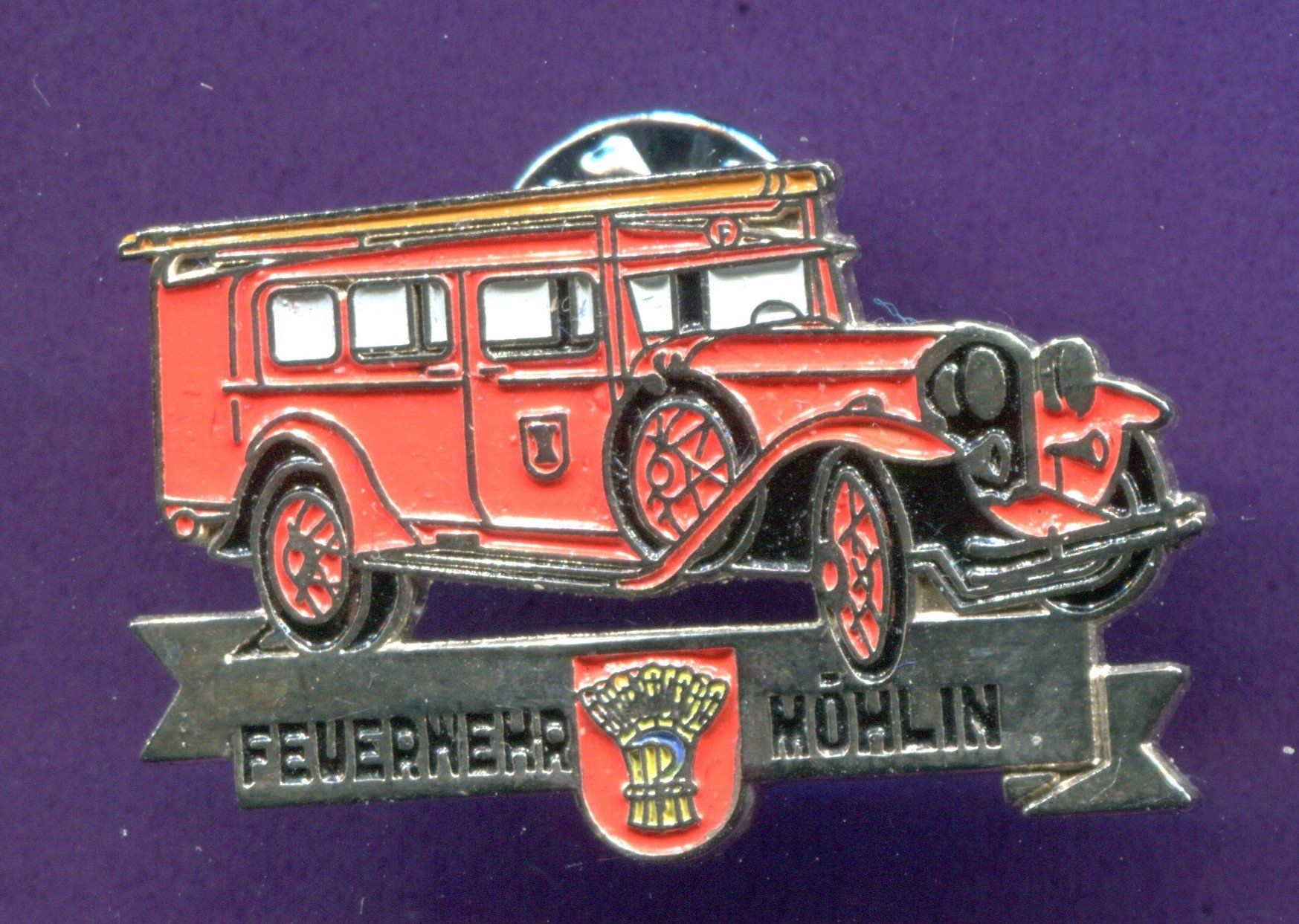 Placchette & Badge: Feuerwehrauto  OLDI  Möhlin – Usato da Winterthur venduto da Sammleroase