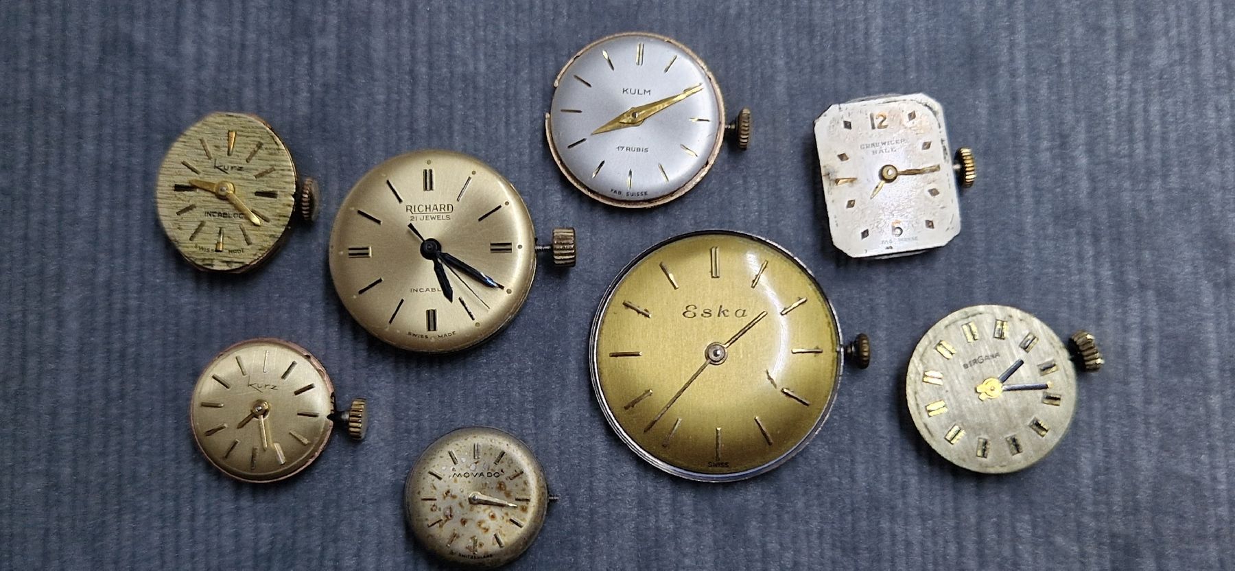 Omega Orologi: Uhrwerke Omega Zenith Bucherer  ect..  – Difettoso da Reiden venduto da Flohmarkt-77 6