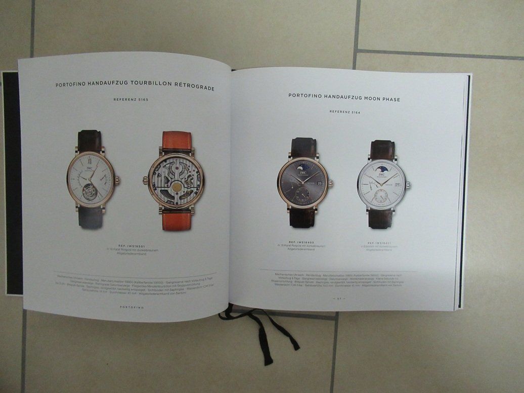 Documenti: IWC Uhren Katalog Prospekt 2017 / 2018 – Usato da Landquart venduto da Jing 2