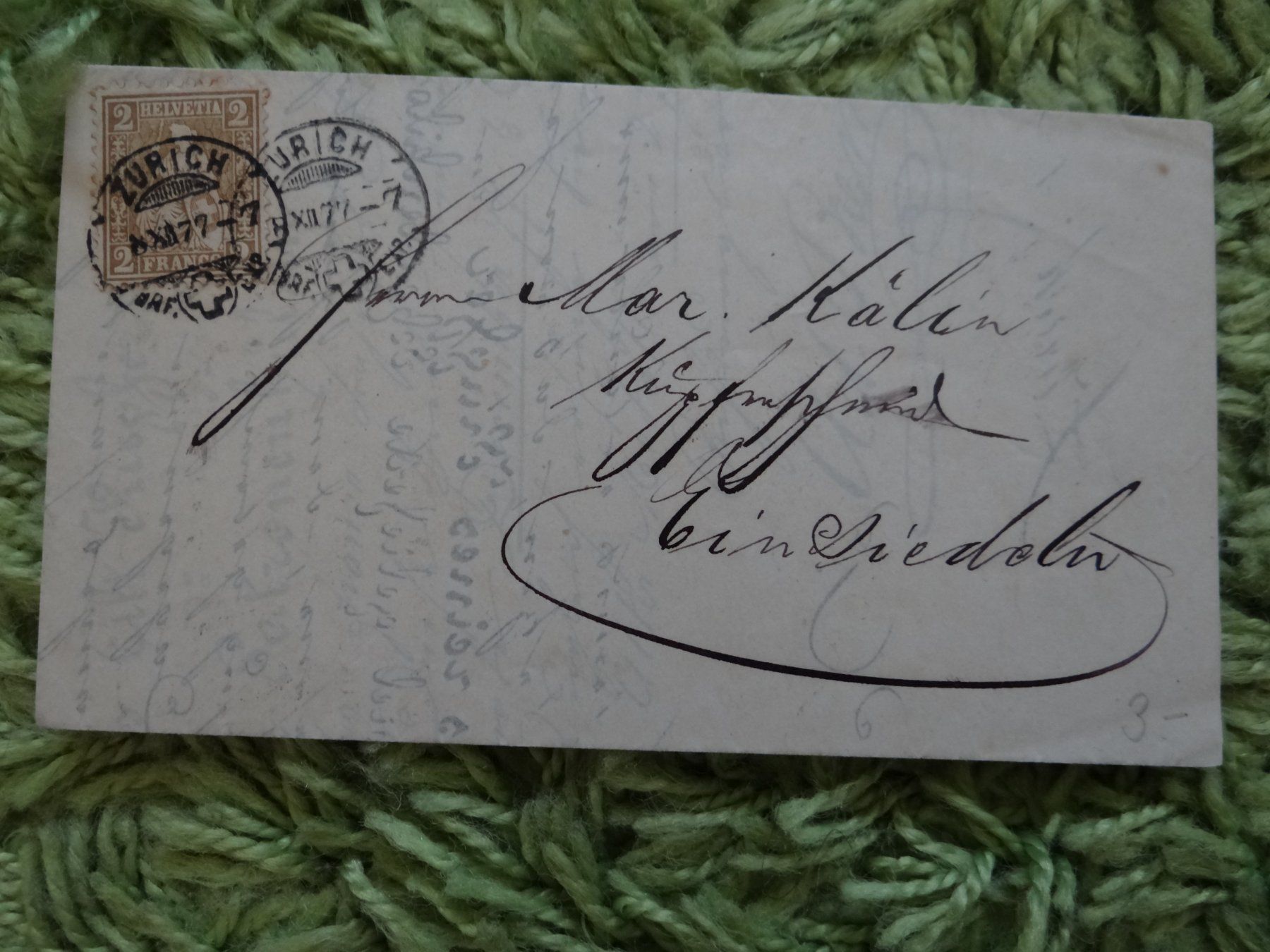 Alle Briefmarken: Lot Briefe Sitzende Helvetia ab CHF 1.-- – Gebraucht aus Kriens von Na4 4
