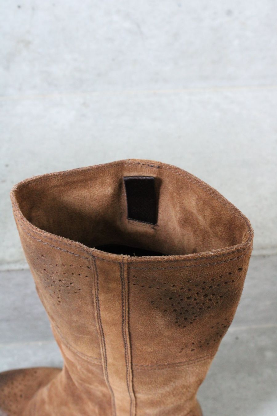 Prada Scarpe da donna: Car Shoe by Prada Suede Leather Boots – Usato da St. Gallen venduto da look-twice 6