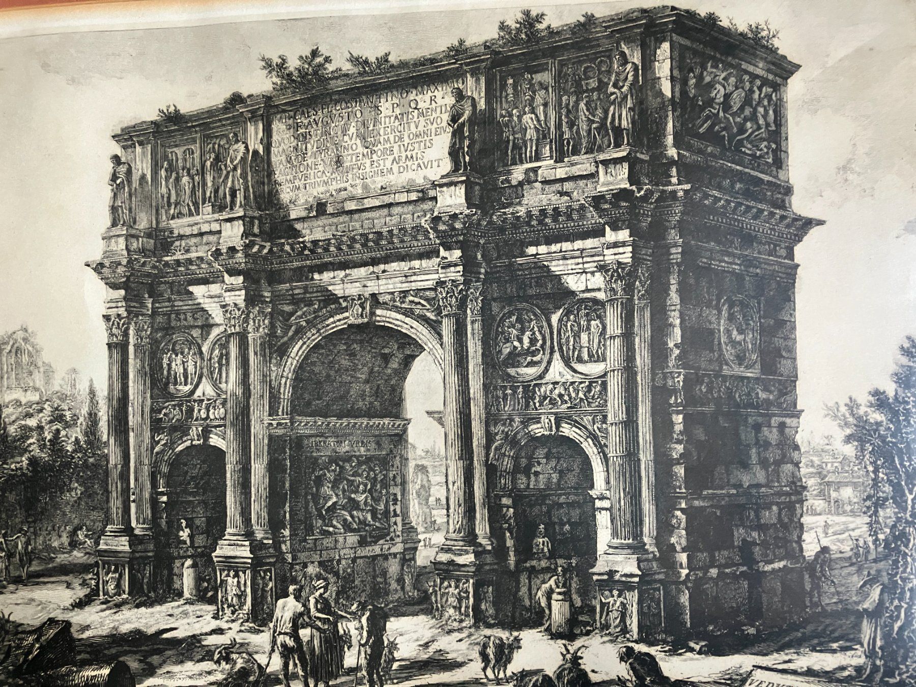 Incisioni: Piranesi, der Konstantinsbogen – Usato da Männedorf venduto da Amleto3