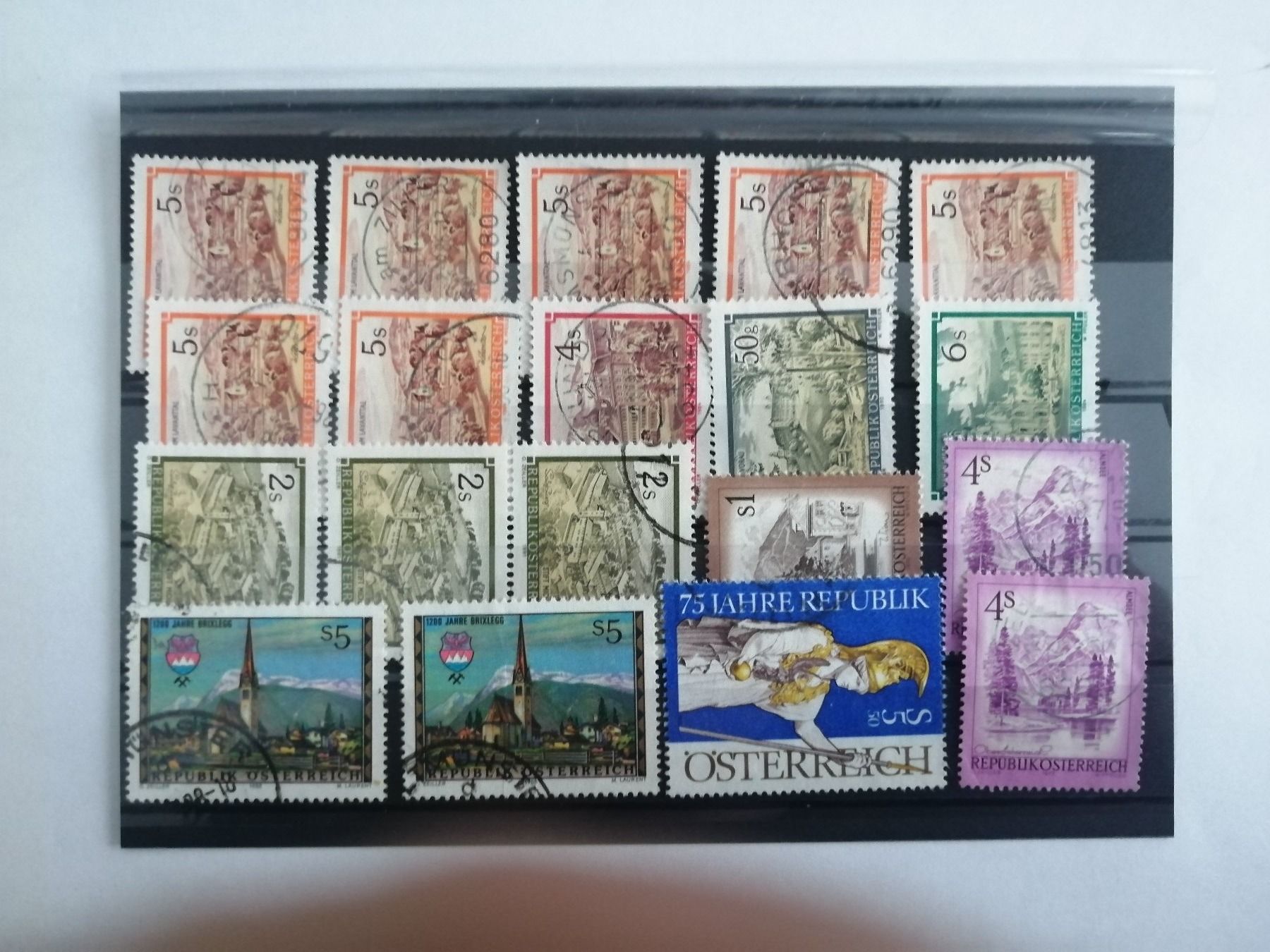 Tutti i francobolli: Briefmarken Österreich – Usato da Hinterkappelen venduto da 1399