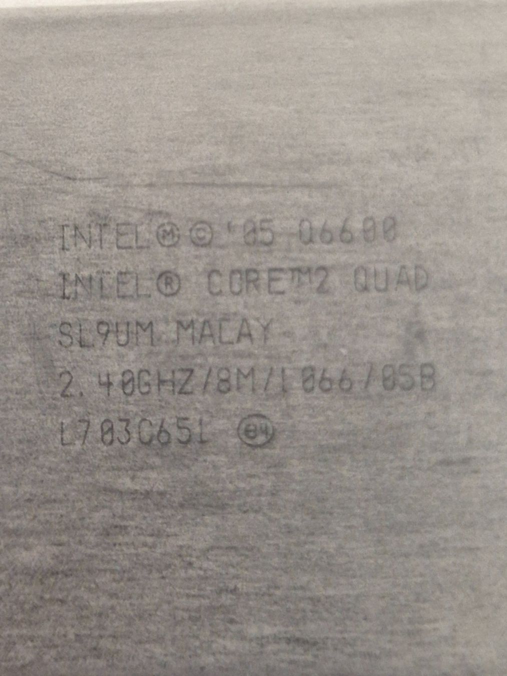 Intel Componenti elettronici: Intel core Q6600 – Usato da Roggwil BE venduto da GLDANI
