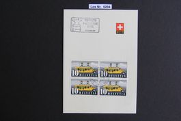 CH PTT Faltbögli mit Sonderstempel 1951             Los 6204