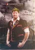 Ivo Laimbacher Schwinger Autogramm signiert Foto 15x20cm
