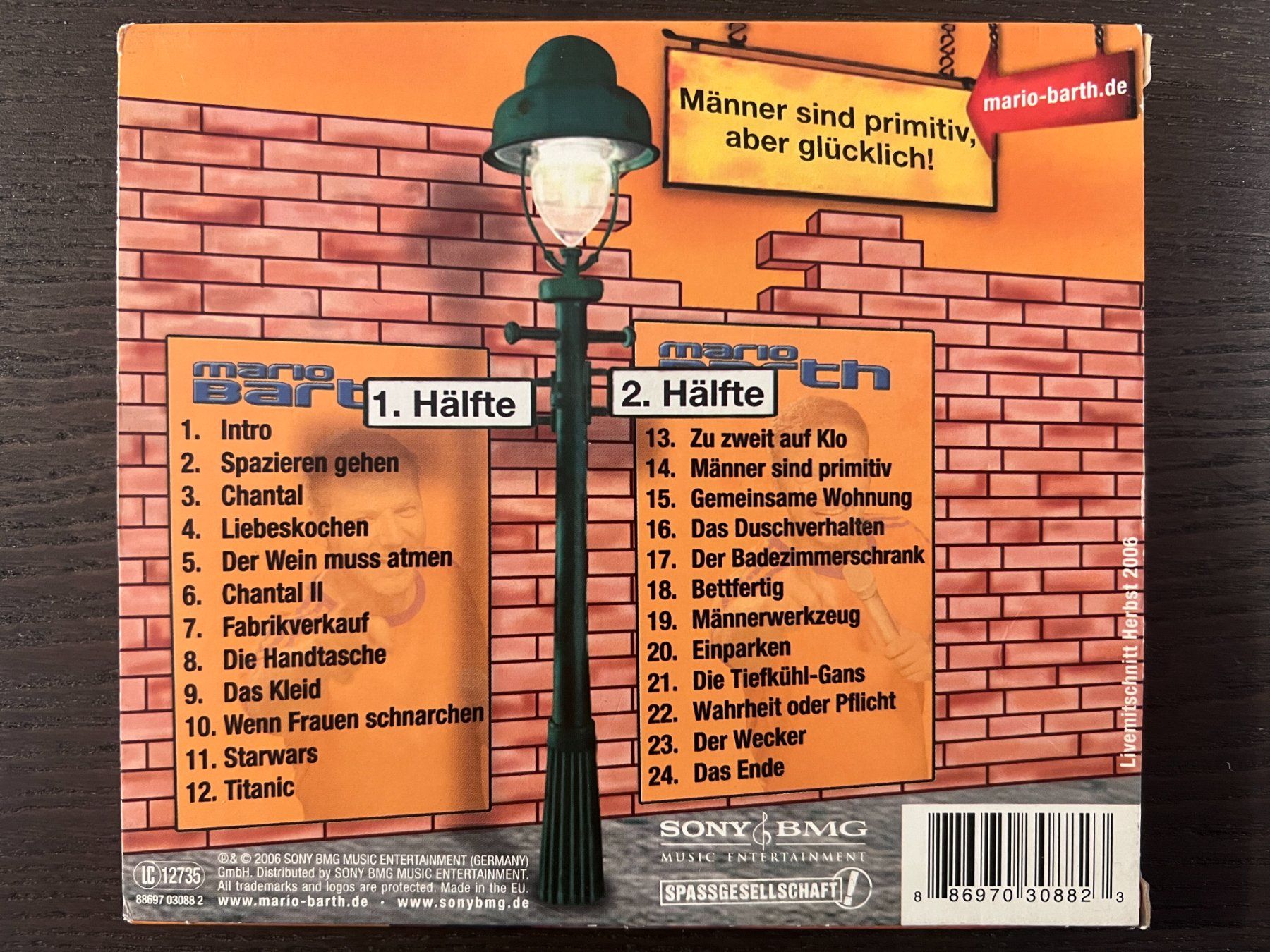 CDs: Mario Barth - Männer sind primitiv, aber glücklich – Gebraucht aus Zürich von F84 1