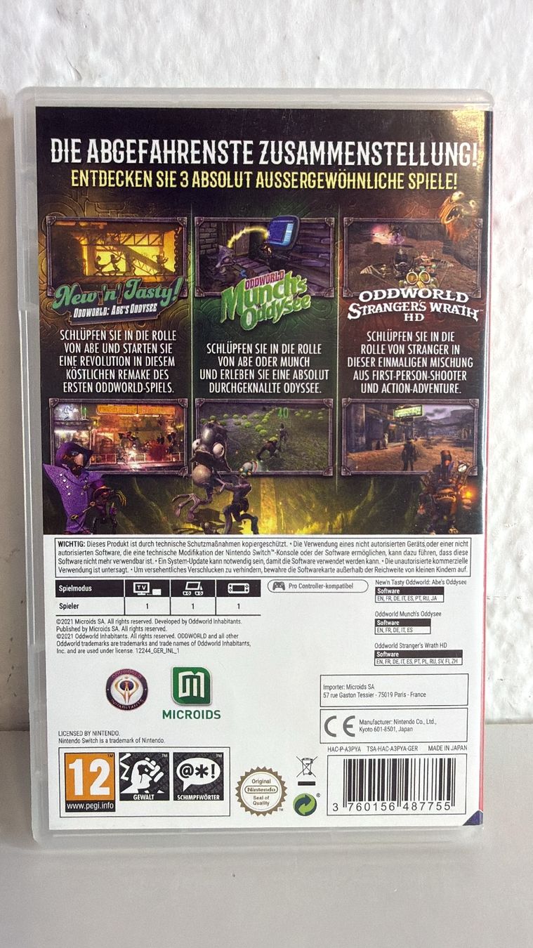 Giochi: Oddworld Collection Nintendo Switch Spiel – Usato da Ehrendingen venduto da lax21 1