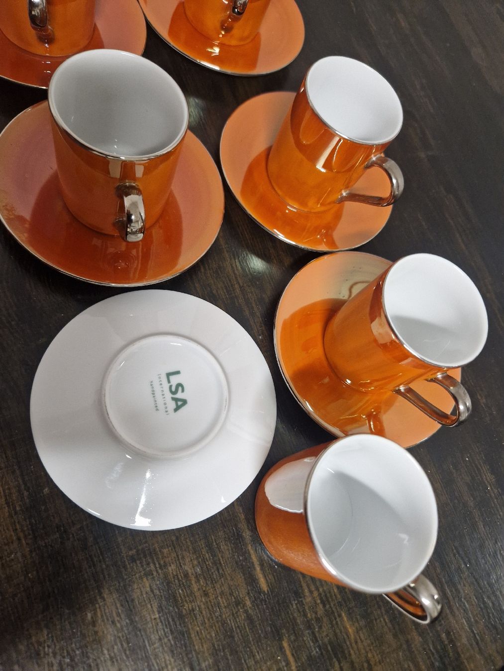 Set di piatti: Espressotassen mit Unterteller 8er Set von LSA – Nuovo (secondo la descrizione) da Küsnacht ZH venduto da 2011_ 7