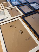 IKEA FISKBO Fotorahmen, Schwarz & Weiss