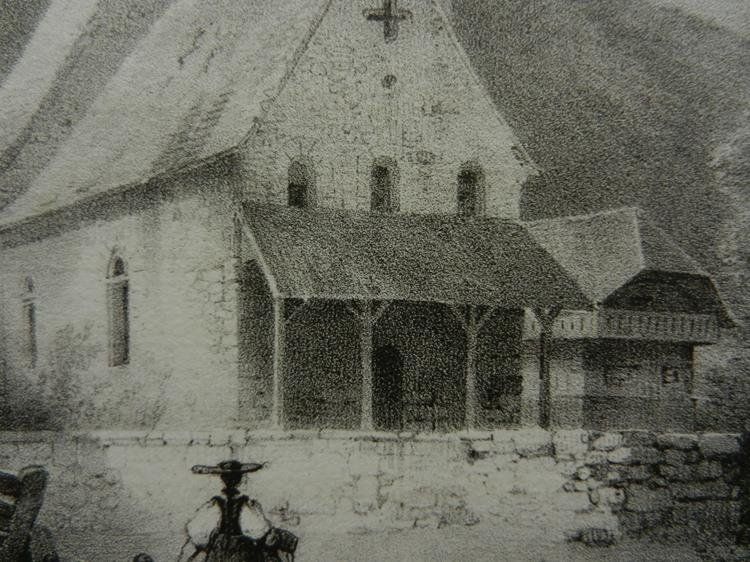 Stiche: Eglis de Scherzlingen Lithographie Engelmann – Gebraucht aus Risch von Antikfee 9