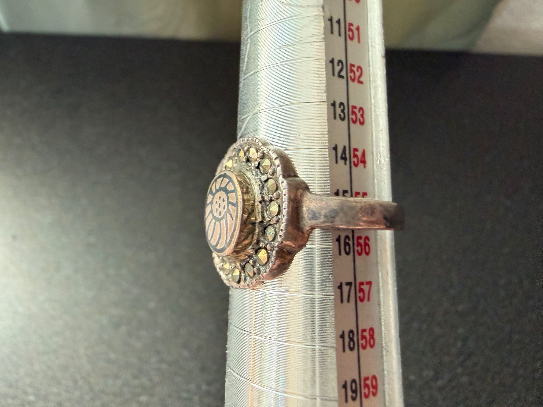 Anelli: Vintage-Ring aus 925er Silber, G.55 – Usato da Lamone venduto da LaCantinaMagica 6