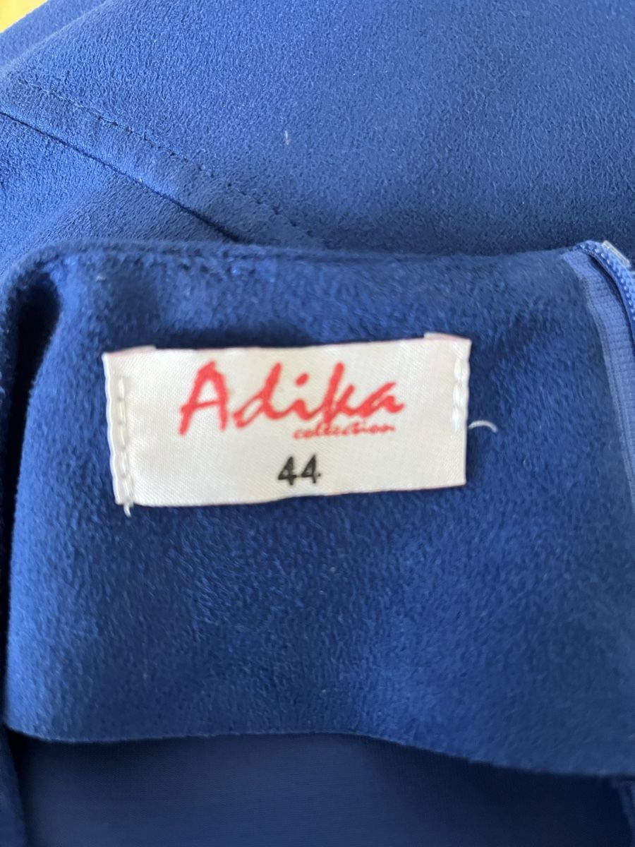 Vestiti: Adika Kleid, Gr 44, blau, Wildledereffekt – Usato da Uetikon am See venduto da erz13 2