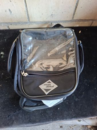 Moto Detail Tankrucksack schwarz gebraucht guter Zustand