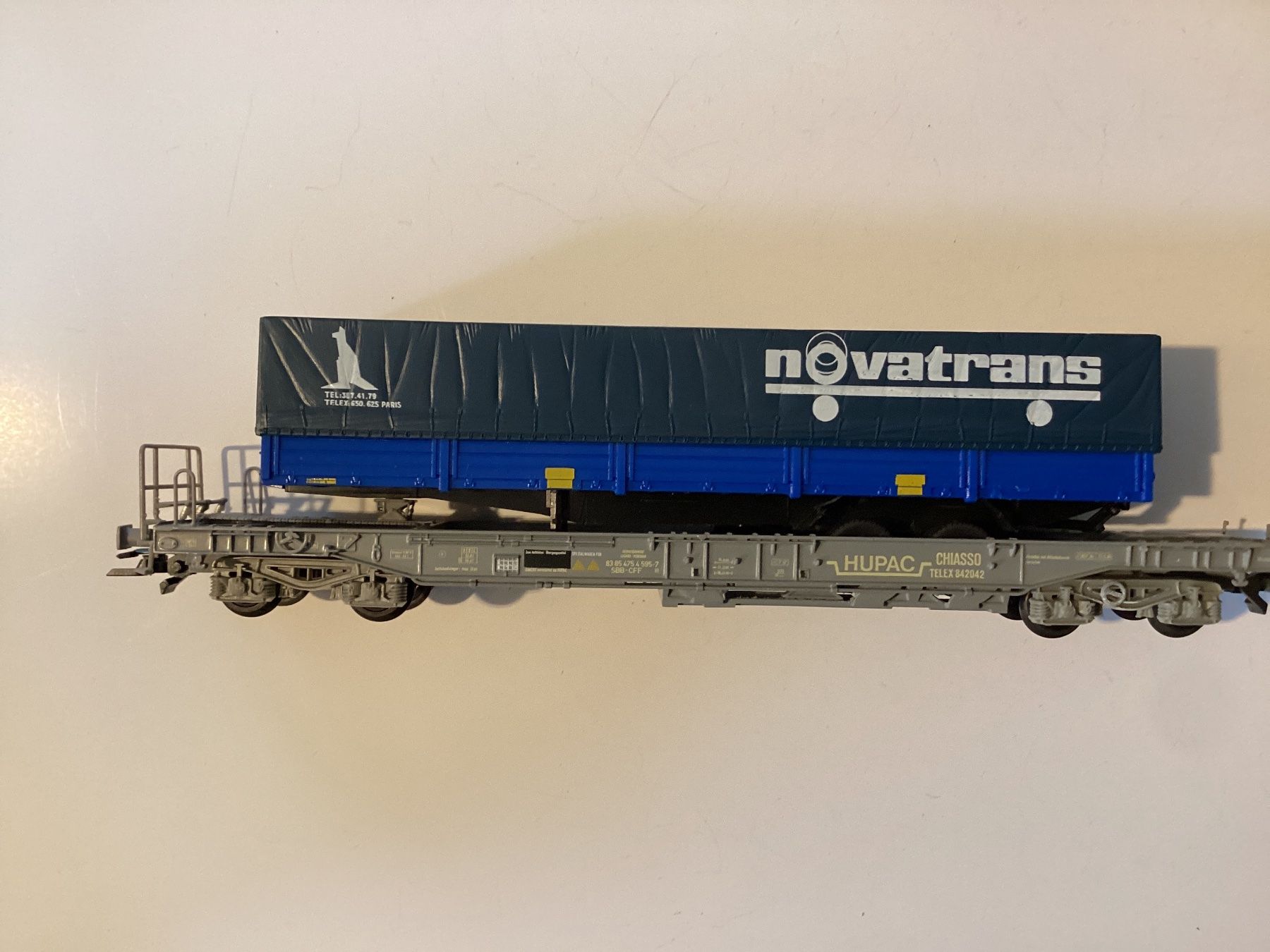 Roco Modellini di ferrovie: Roco Güterwagen SBB Hupac 1:87 H0 – Usato da Effretikon venduto da simtek_de 4