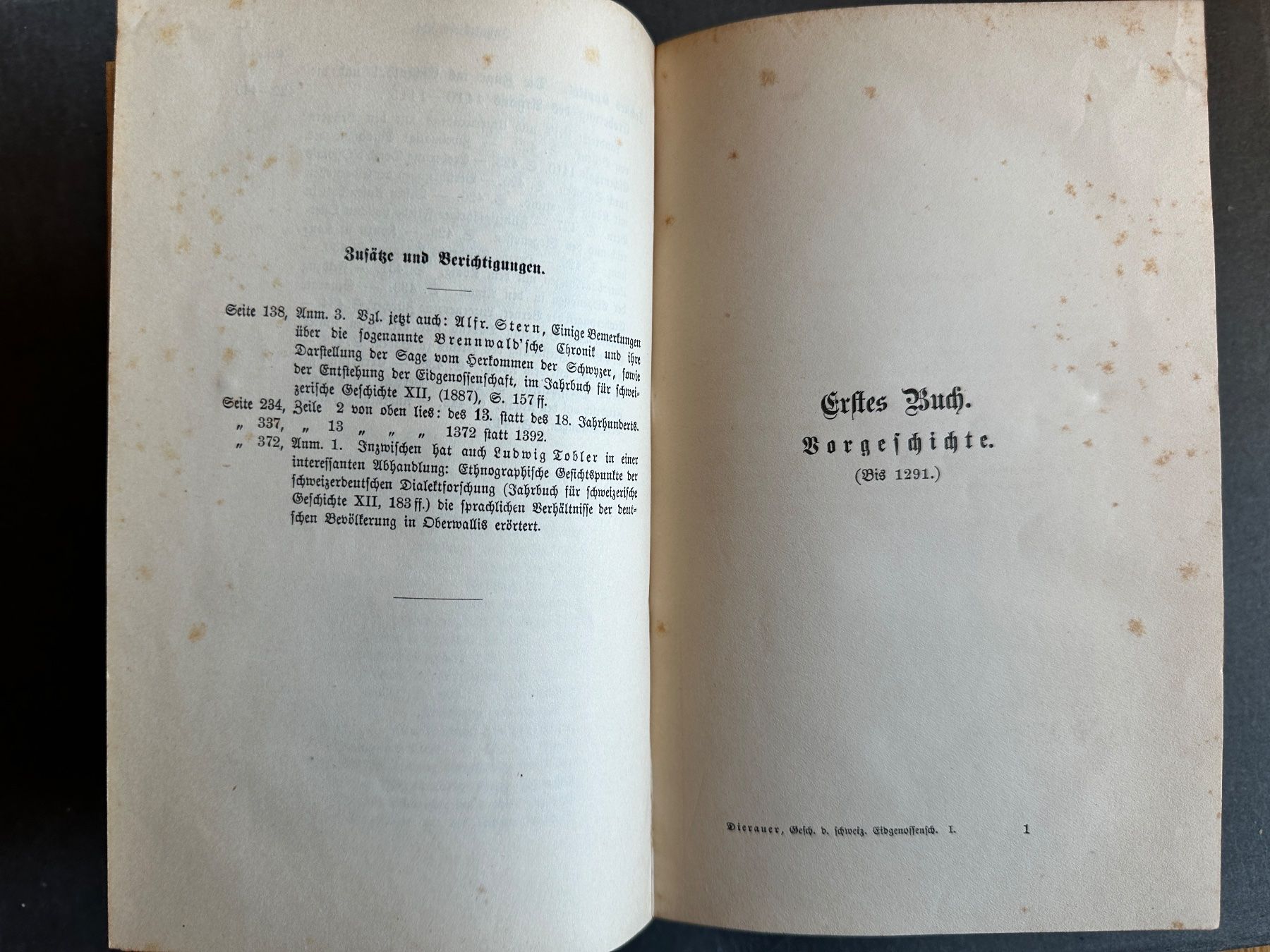 Libri: J. Dierauer: Geschichte d. Schweizerischen Eidgenossenschaft – Usato da Zürich venduto da allp 4