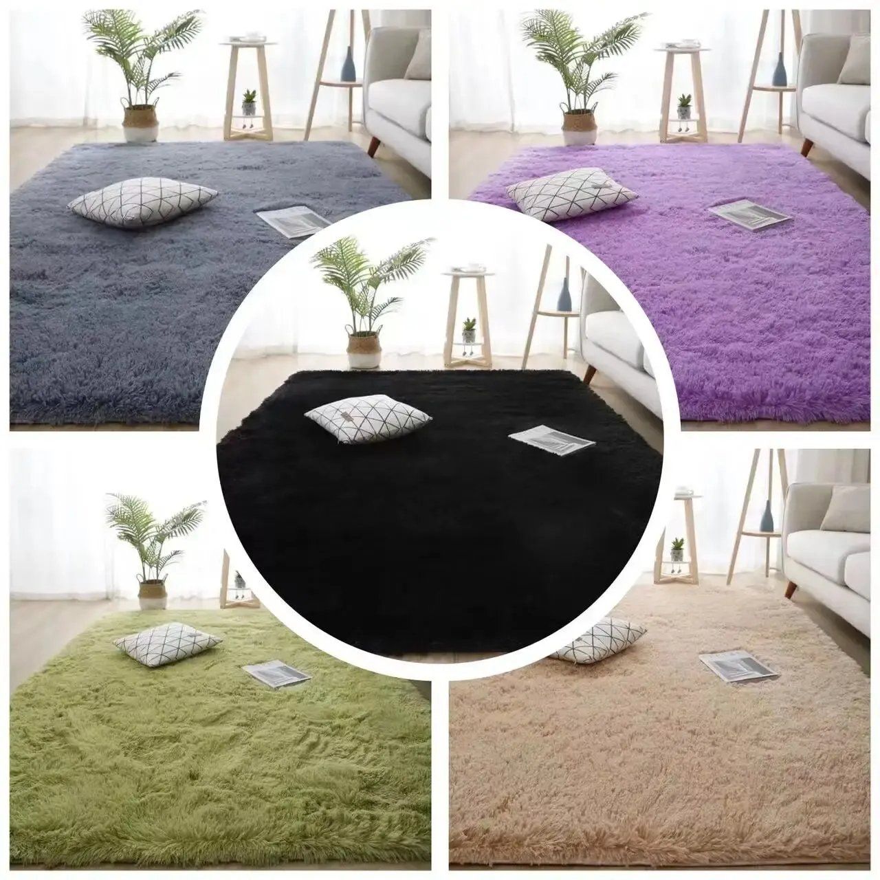 Tappeti: ✅ Flauschiger Wohnzimmer Teppich – Nuovo e nell'imballaggio originale da Wittenbach venduto da ChinaSeidenstrasse 1