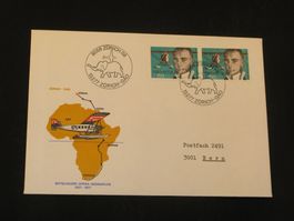 Mittelholzer-Afrika-Gedenkflug Zürich- GAO 13.02.1977