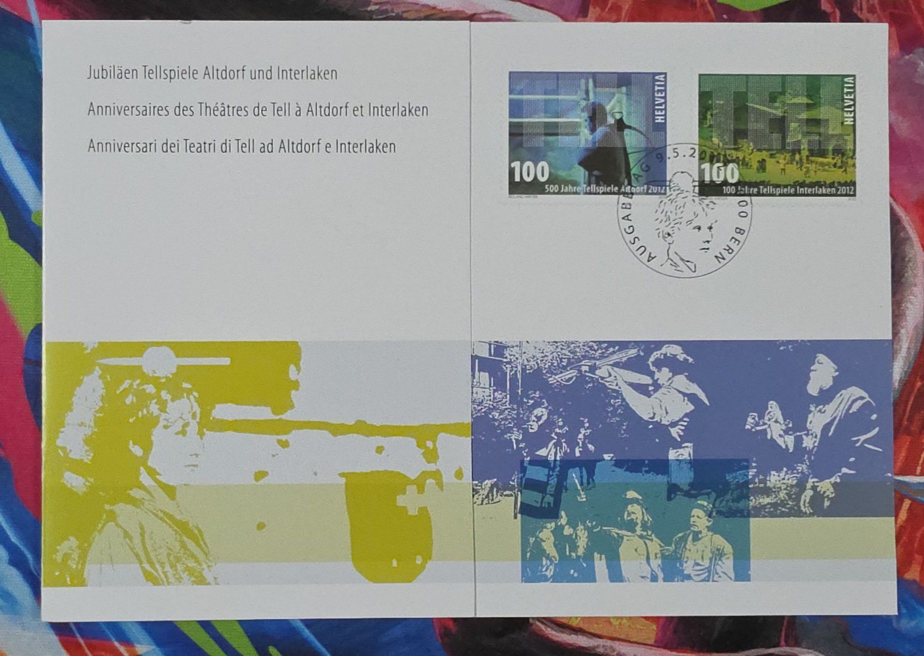 Tutti i francobolli: CL26 Document + Timbre Suisse 2012 – Usato da Cousset venduto da Patrick_Collections