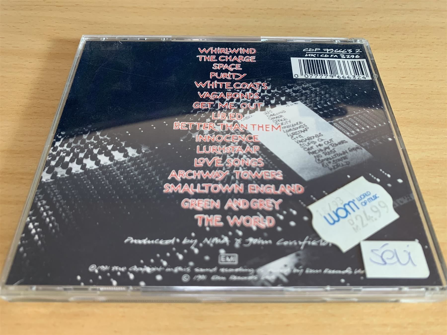 CD: New Model Army – Raw Melody Men – Usato da Rikon im Tösstal venduto da Alpenmutz 1