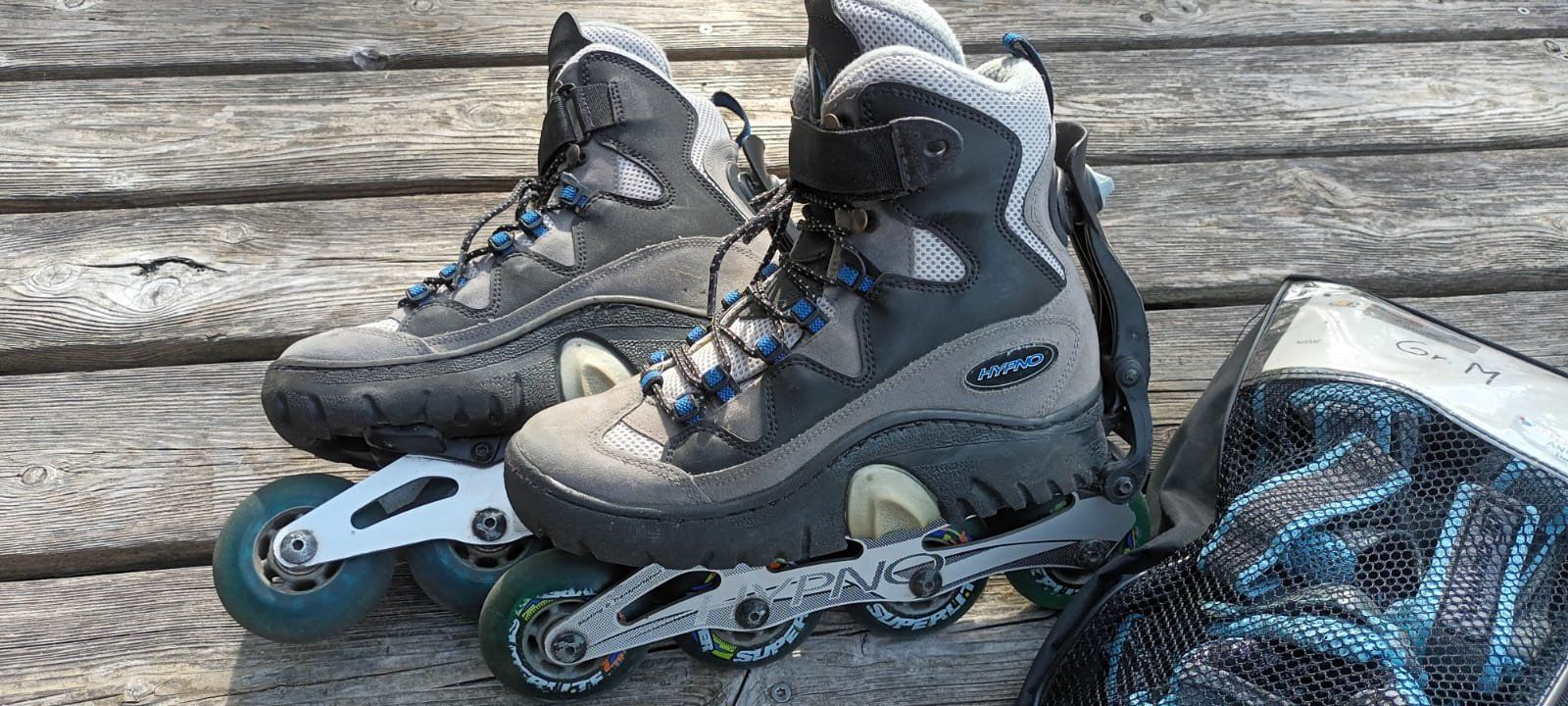 Pattini in linea & Pattini a rotelle: Rollschuhe guter Zustand – Usato da Klosters venduto da cin11