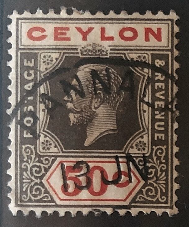 Tutti i francobolli: Briefmarken BRITISH INDIEN CEYLON – Usato da Lufingen venduto da Rac0 2