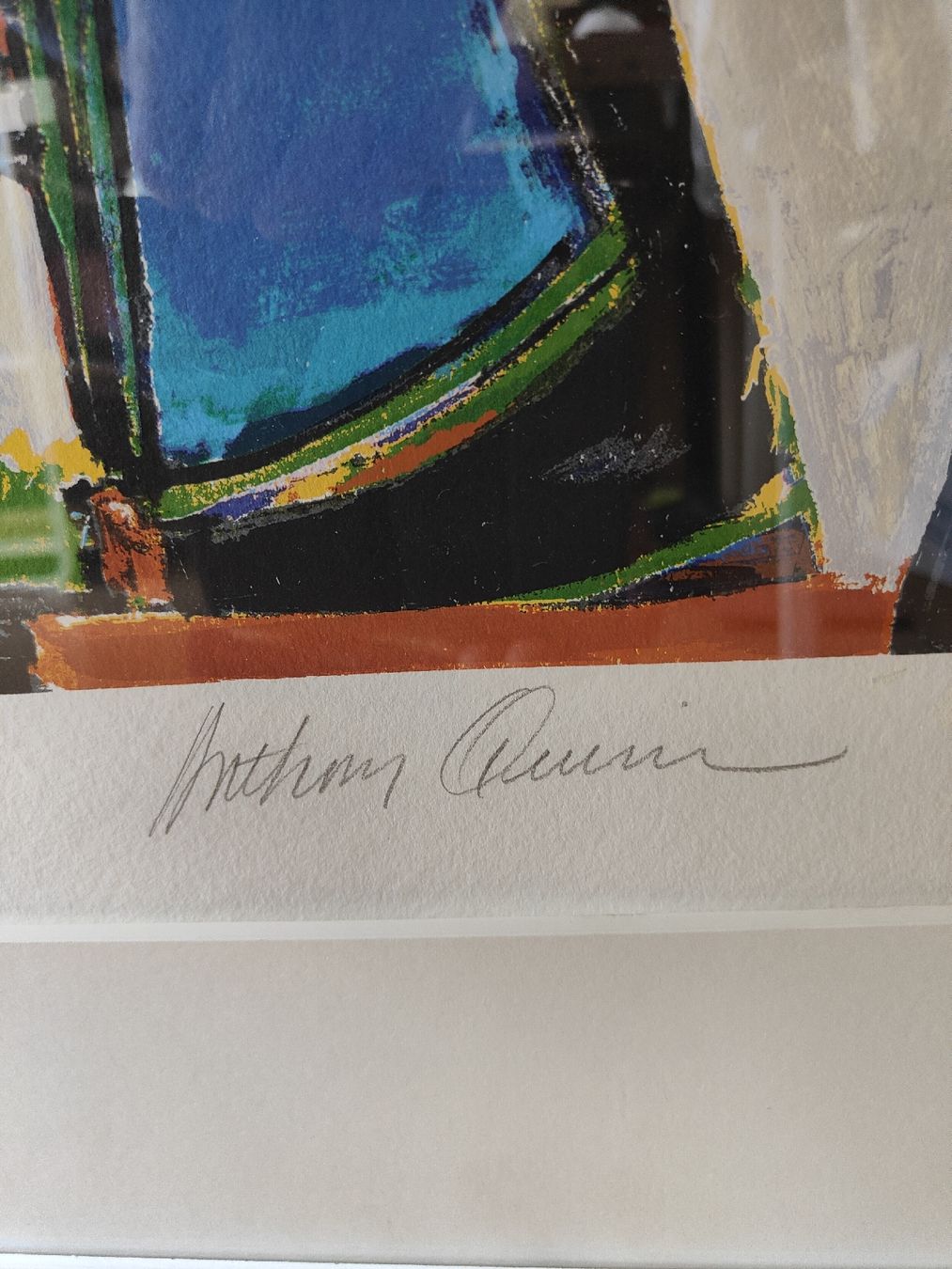 Grafica & Litografie: Original Anthony Quinn Serigraphie "Mayan Beauty", handsigni – Usato da St.Gallen venduto da La.ce.92 1