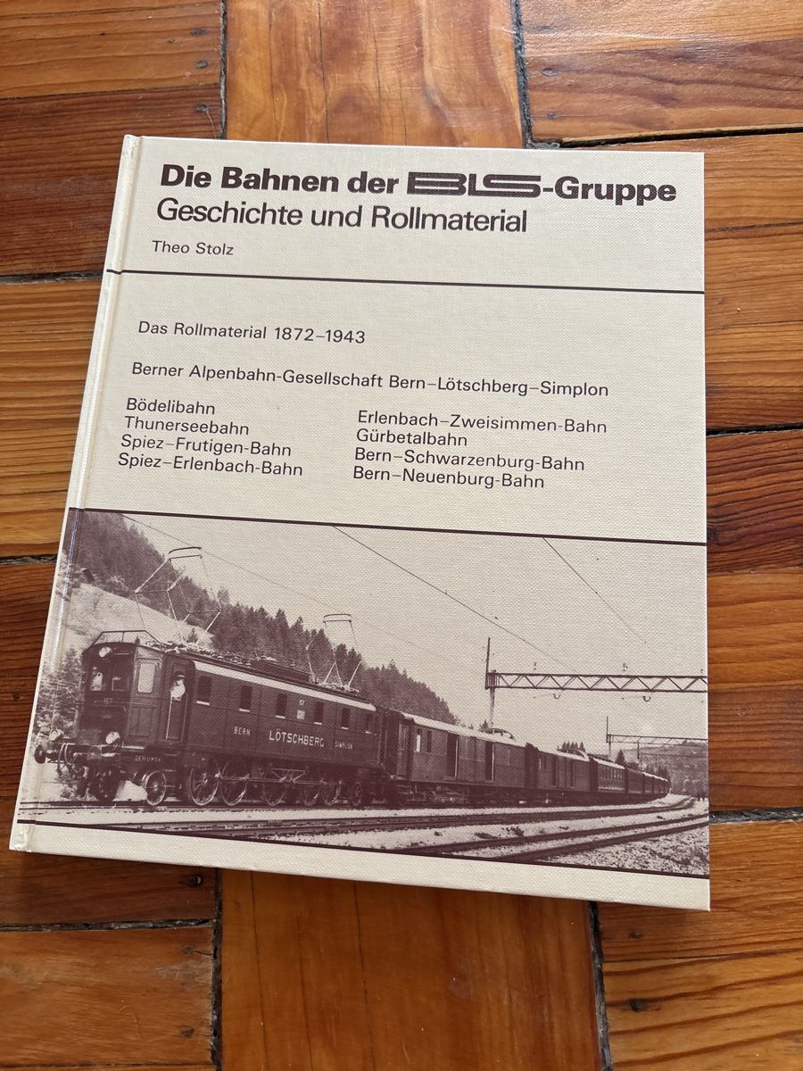 Bücher: Die Bahnen der BLS-Gruppe (2.1) – Neu (gemäss Beschreibung) aus Troistorrents von Patalax