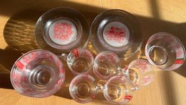 Disney Mickey Mouse Glas-Service, 22-teilig