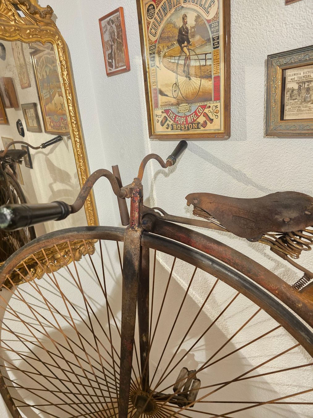 Biciclette: Antikes Hochrad um 1885 – Usato da Hüntwangen venduto da Scarciglias-Antiques 4