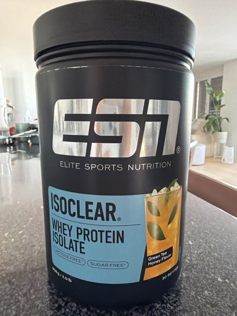 Esn Lebensmittel & Spezialitäten: ESN ISOCLEAR Whey Protein Isolate 908g Green Tea – Neu und originalverpackt aus Niederwil SG von jgu_t2gl