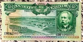 50 Escudos Angola 1956!!! Rarität!!!
