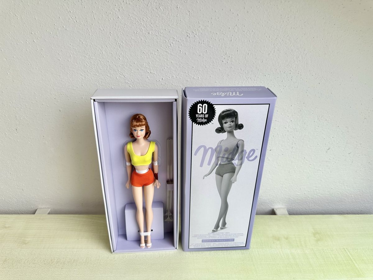 Bambole: Barbie Silkstone Midge Puppe – Nuovo e nell'imballaggio originale da Zürich venduto da Kat_5557 4