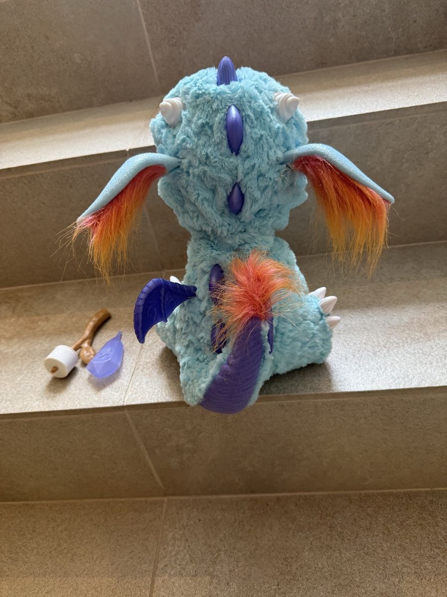 FurReal Spielzeuge: FurReal Friends Plüschtier Drache blau, interaktiv, Top! – Gebraucht aus St. Erhard von Cfreya 2