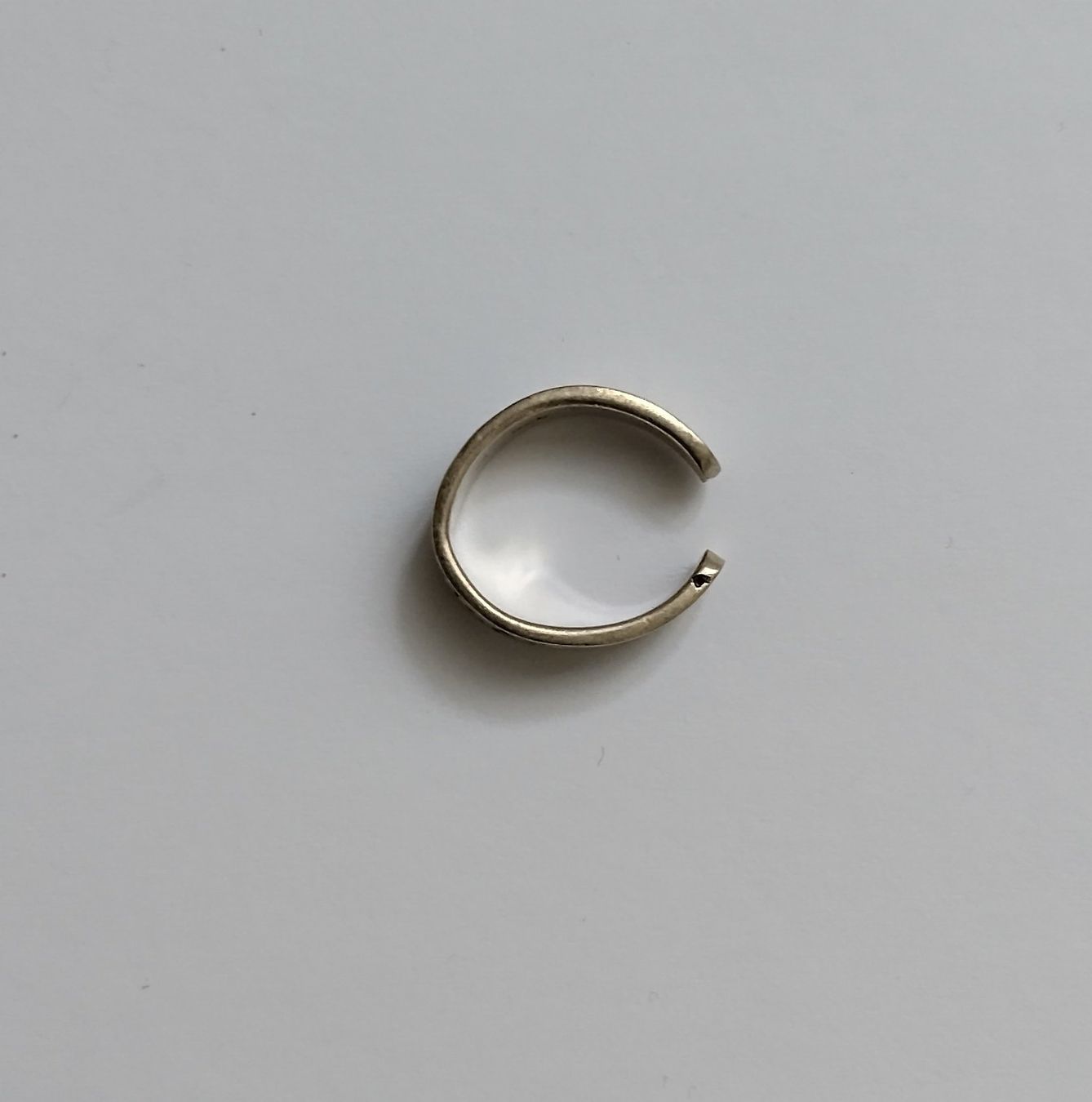 Orecchini pendenti & Orecchini a lobo: OHRKLAMMER OHRRING EINZEL SILBER 925 ZEHENRING – Usato da Romanshorn venduto da BoutiqueA 3