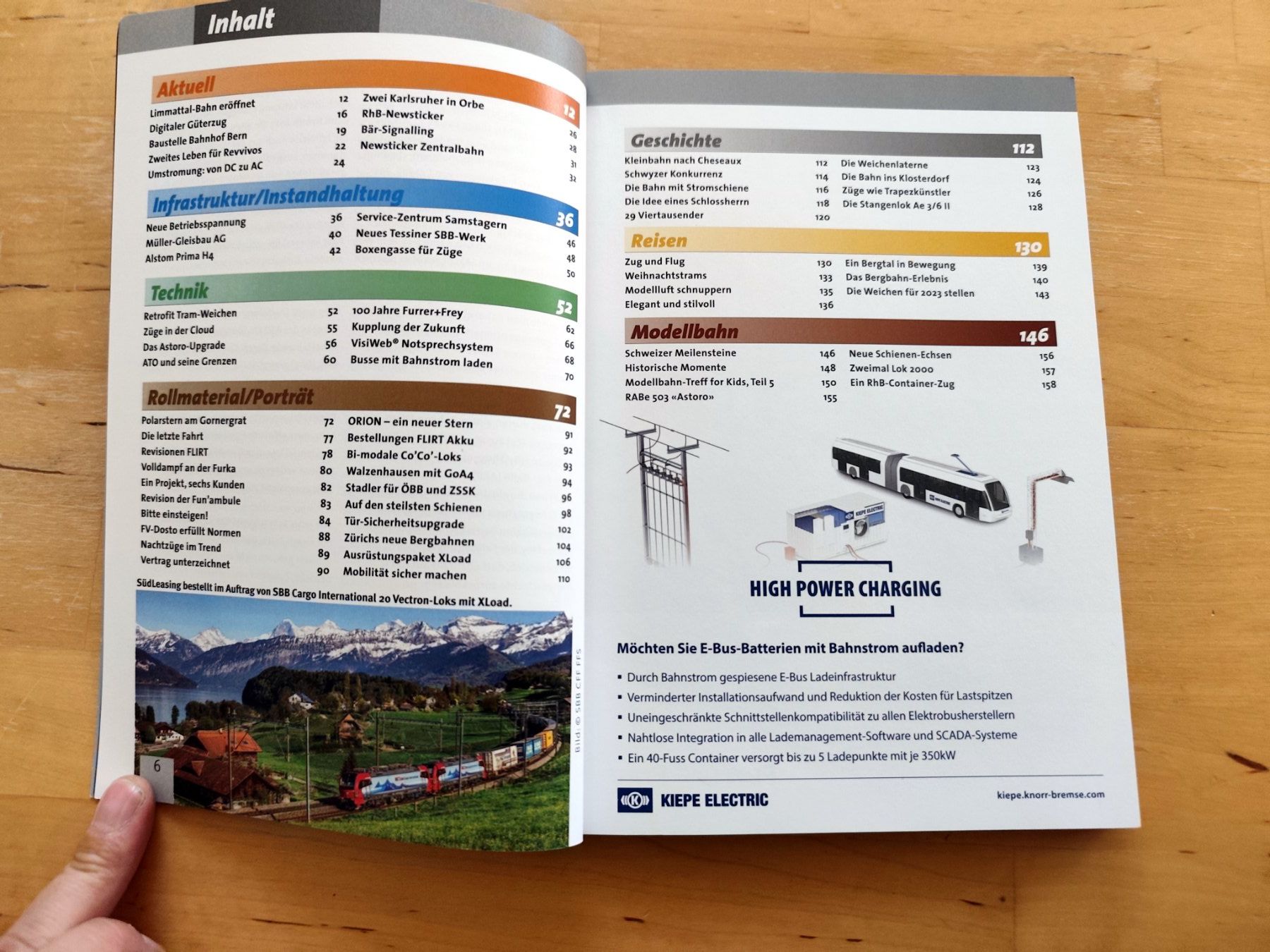 Livres: Bahn Jahrbuch Schweiz 2023 – D'occasion à Birrwil par dirtyoldtown 1