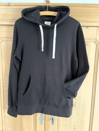 Jack & Jones Hoodie / Kapuzenpullover – Schwarz – Gr. M