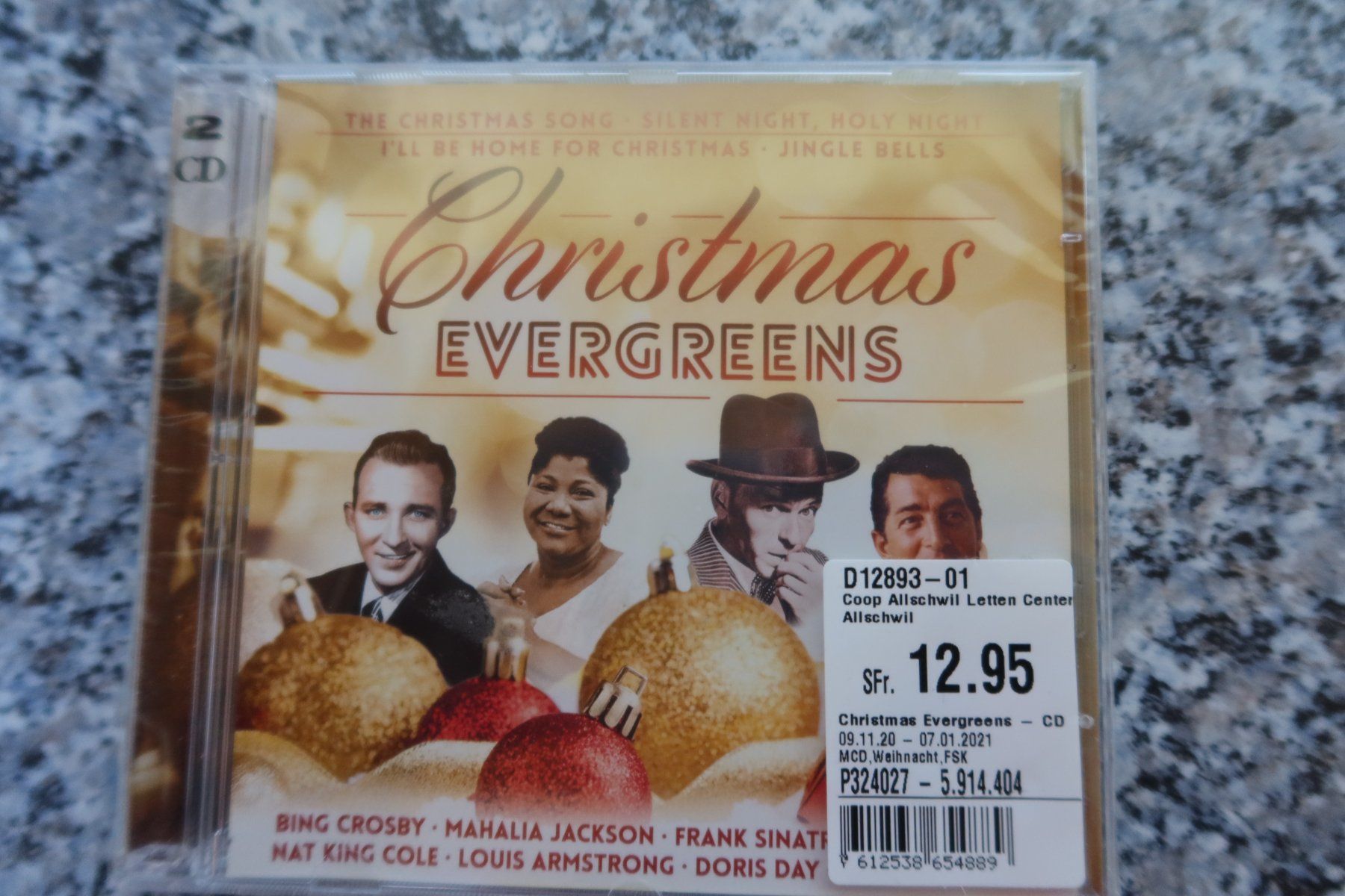 CD: Christmas Evergreens – Nuovo e nell'imballaggio originale da Täuffelen venduto da Cindybussy