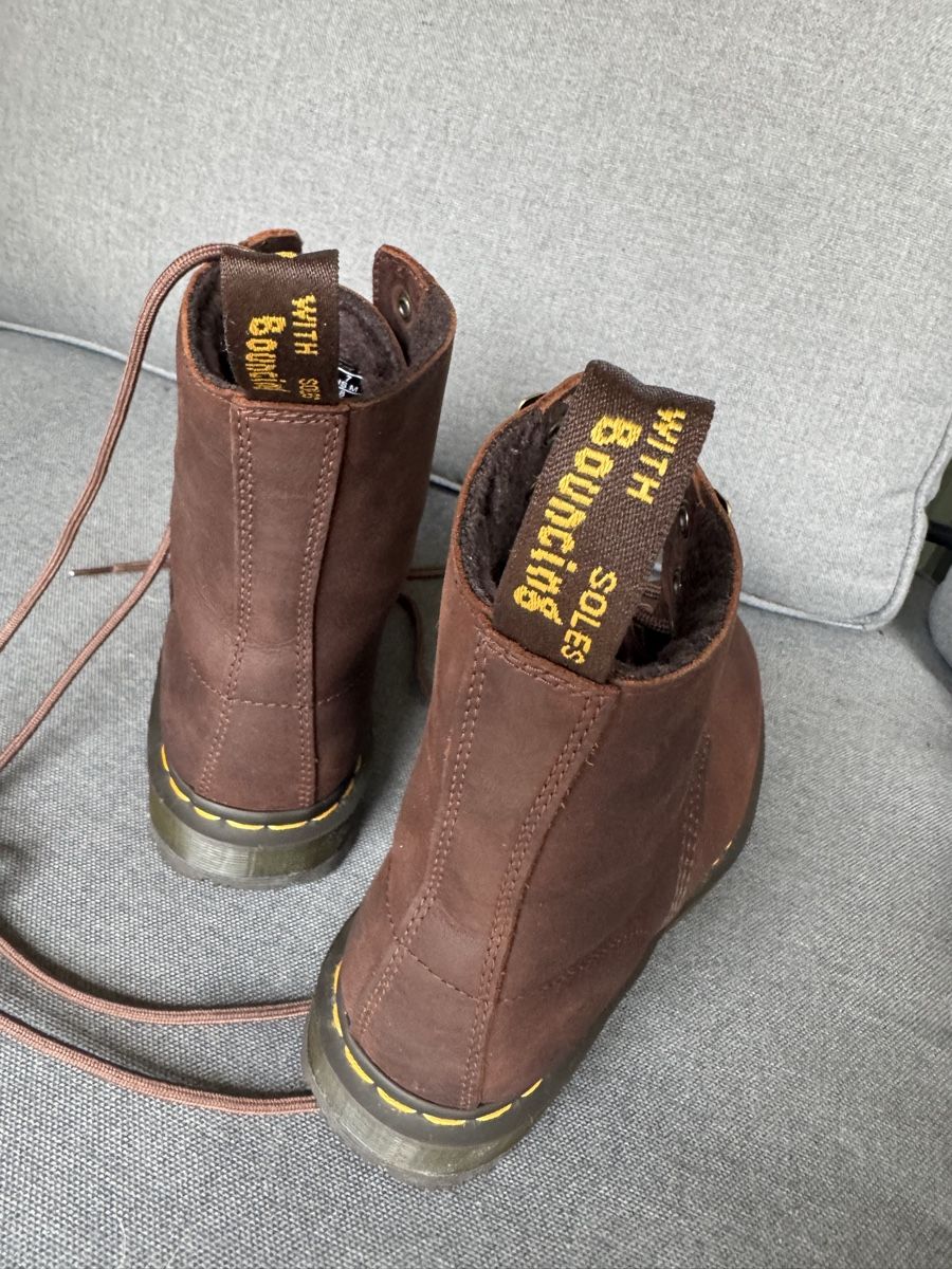 Dr. Martens Damenschuhe: Dr.Martens Boots Leder Braun – Neu (gemäss Beschreibung) aus Fällanden von Caramel7 3
