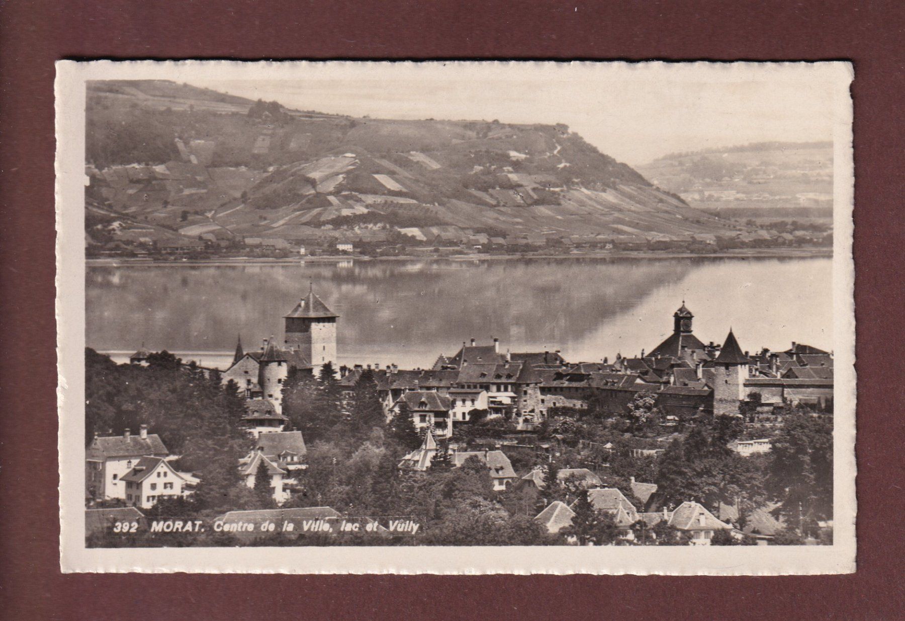 Cartoline postali: MORAT - Lac et Vully – Usato da Pully venduto da nicecards-shop