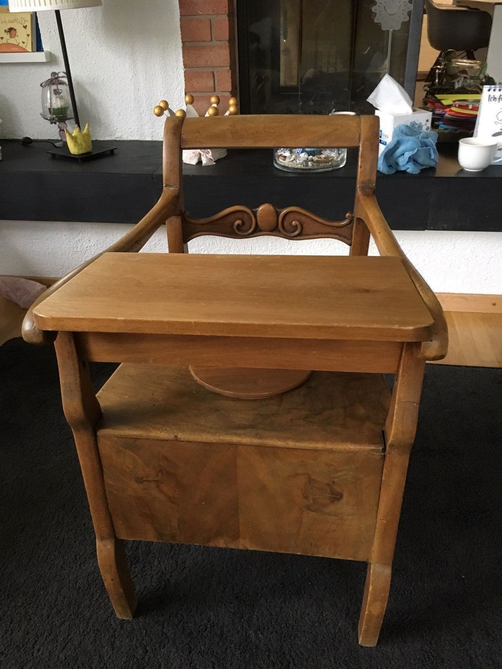 Sedie: Biedermeier Kinderstuhl Klostuhl antik Möbel Biedermeier – Usato da Frauenfeld venduto da Babytimmy