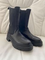 Damen-Stiefel Leder schwarz Grösse 40 Tosca Blu Topzustand