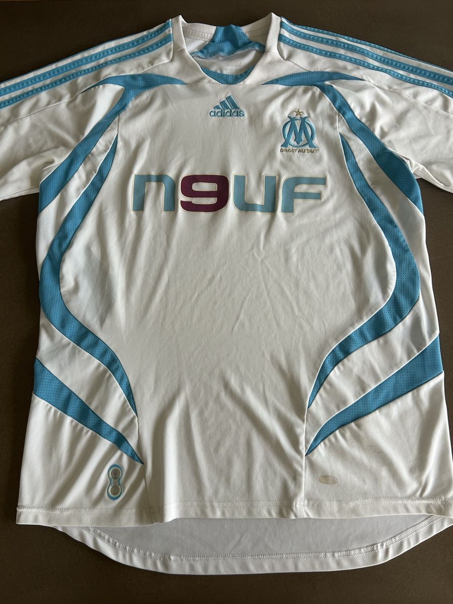Adidas Canottiere & Pantaloni: Maillot de Marseille 2007 – Usato da Courgenay venduto da mar_w26c