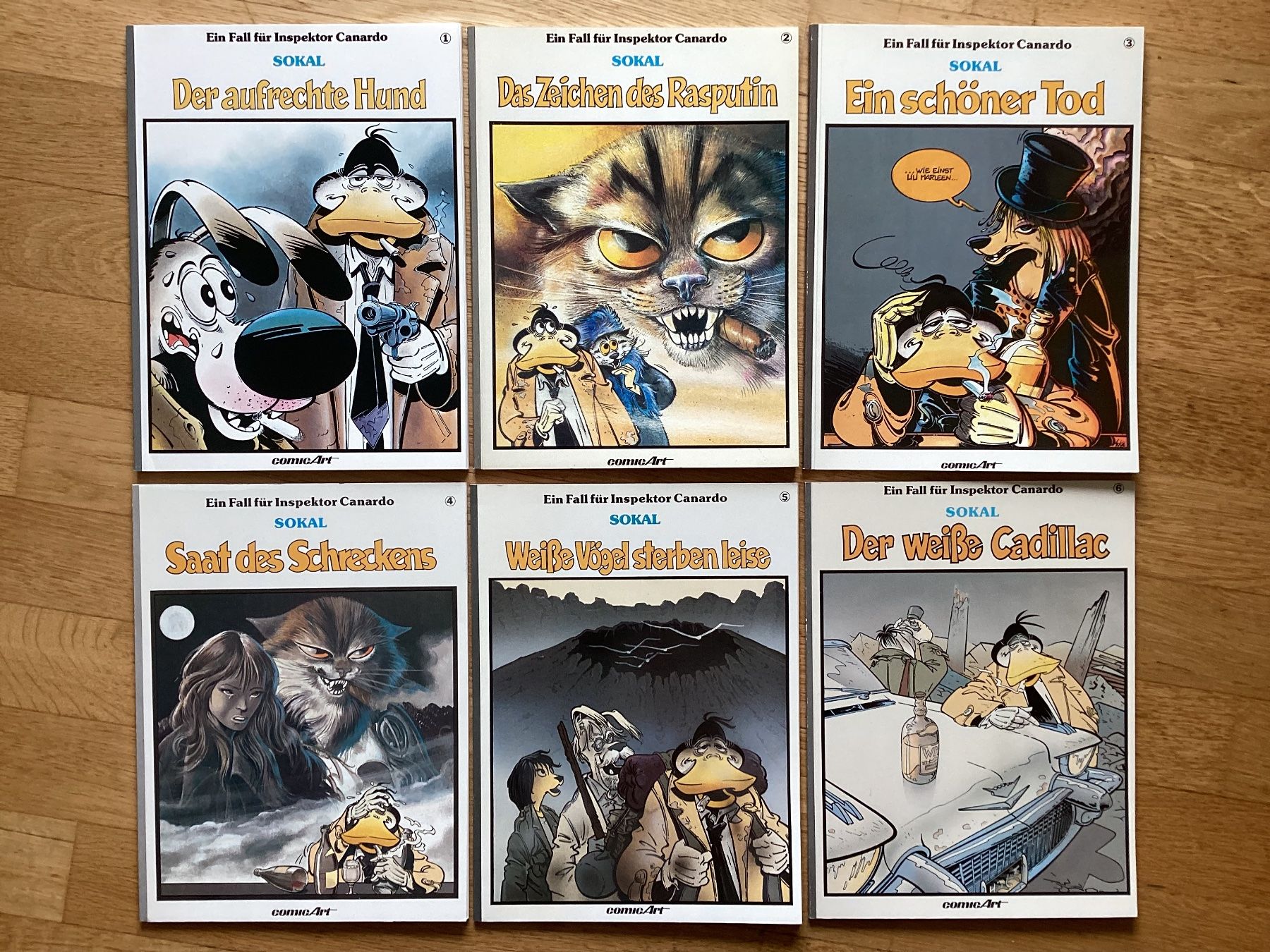 Fumetti: Inspektor Canardo, Carlsen Comic, 6 Bände – Usato da Volketswil venduto da tasch71
