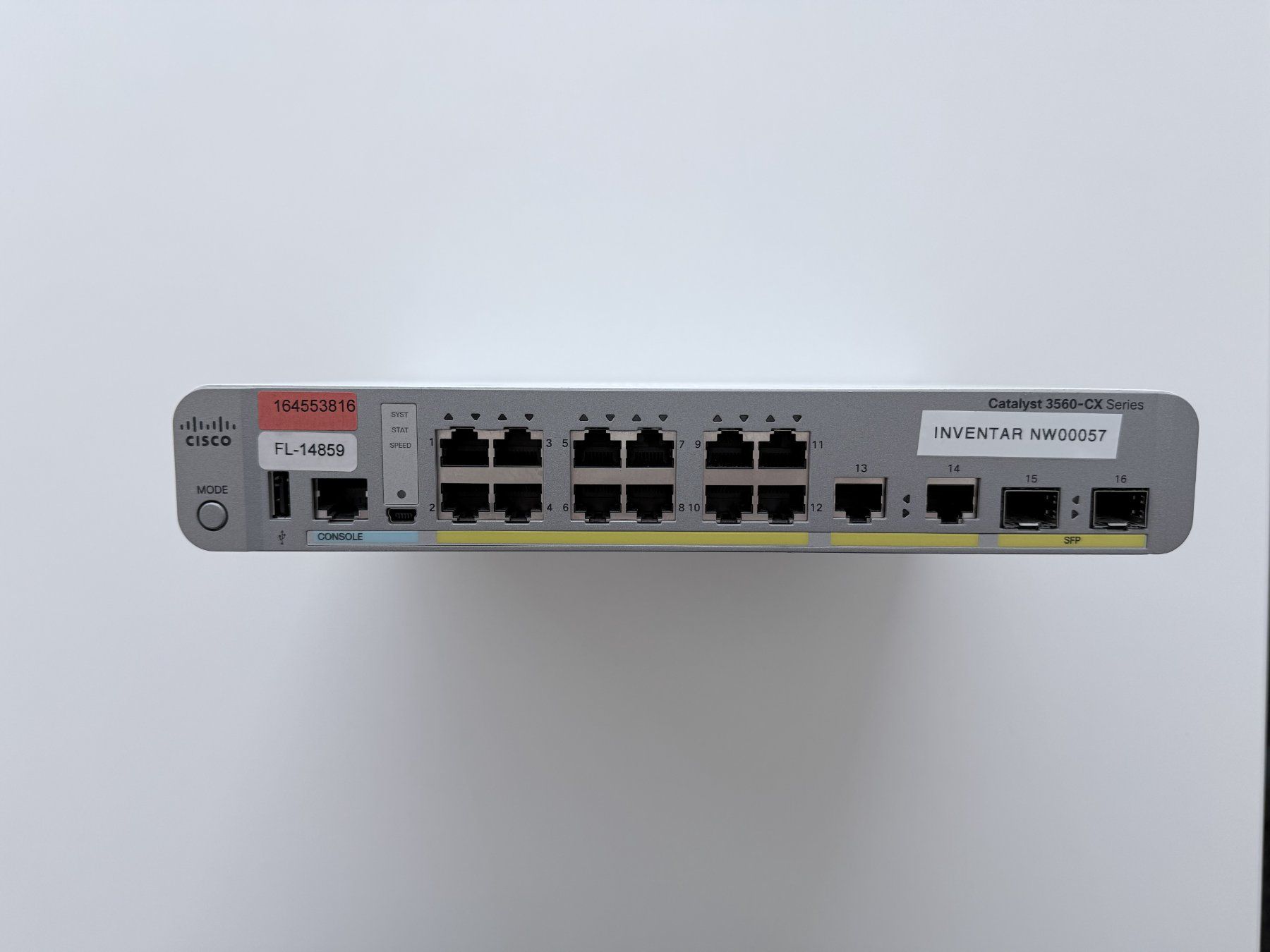 Cisco Hub & Switch: Netzwerk Switch Cisco Catalyst WS-C3560CX-12PD – Usato da Wallisellen venduto da lane.verkauf 1