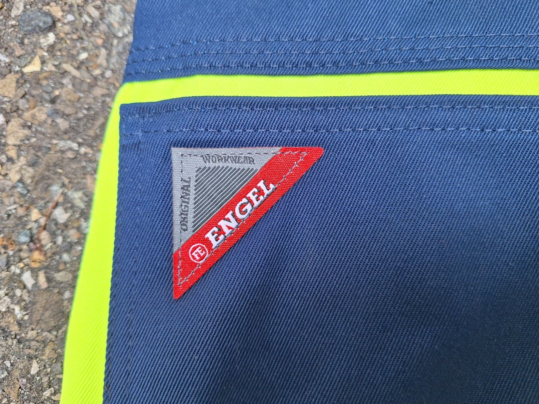 Pantaloni: Kurze Arbeitshose, Engel, leuchtgelb – Nuovo (secondo la descrizione) da Weinfelden venduto da JoeBaer 2