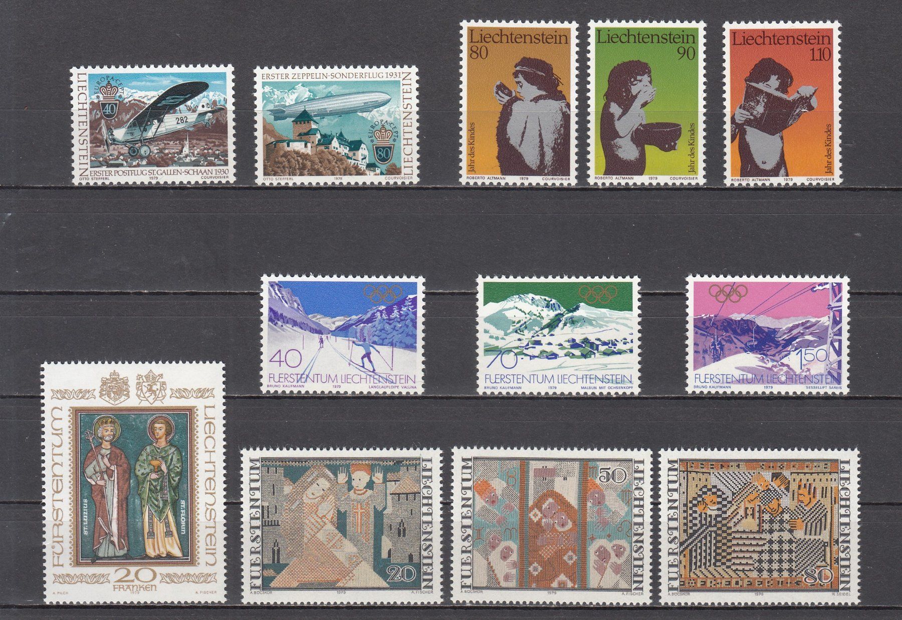 Alle Briefmarken: FL 1979 postfrisch – Gebraucht aus Bürglen TG von StampGraf