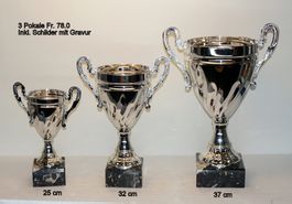 3er Pokale Serie