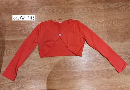 Rotes Jäckli, Bolero, Gr. 146, für den Sommer, Top Zustand!