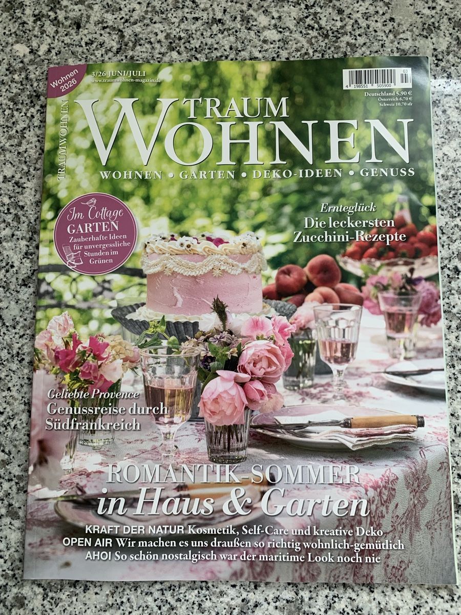Zeitschriften & Magazine: Traumwohnen Juni/Juli 2026 – Gebraucht aus Ellikon an der Thur von Bali1999